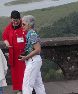 Marilyn Allen and Susan Grose